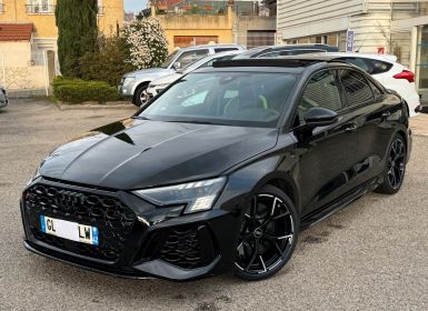 Achat Audi RS3 Berline 2.5 TFSI 400 Cv VMAX Full Black Pack Céramique Immat France Garantie Constructeur 11-2026 Occasion