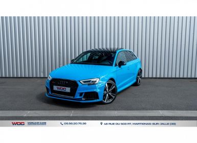 Achat Audi RS3 Quattro 2.5 TFSI - 400 - BV S-tronic 8V SPORTBACK . PHASE 2 Occasion