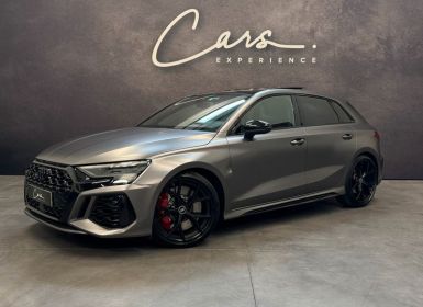 Achat Audi RS3 Sportback 2.5 TFSI 400cv S-Tronic 7 Quattro – BANG&OLUFSEN MATRIX LED AFFICHAGE TETE HAUTE ECHAPPEMENT SPORT TOIT OUVRANT PANORAMIQUE - Occasion