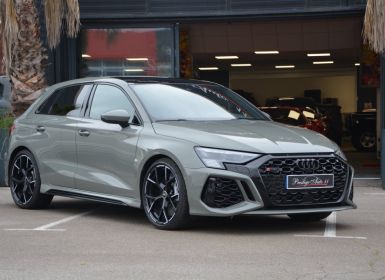 Audi RS3 SPORTBACK 2.5 TFSI Quattro S-tronic Immat France Freins Ceramique Toit ouvrant Affichage tête haute Offre de LOA 721 Euros/mois TTC,