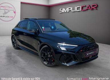 Achat Audi RS3 SPORTBACK PAS DE MALUS 2.5 TFSI 407 S tronic 7 Quattro Performance *GARANTIE 3 ANS* FULL OPTIONS TOIT OUVRANT BANG OLUFSEN Occasion