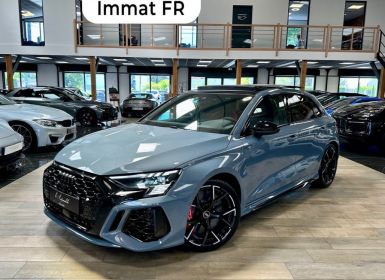 Achat Audi RS3 Sportback Quattro 2.5 TFSI 400 ch gris KEMORA + Freins CERAMIQUE FULL OPTIONS Occasion