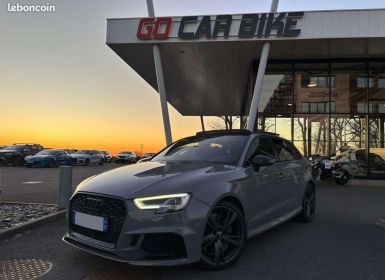 Audi RS3 Sportback TFSI 400CH S-tronic Malus payé Suivie complet Garantie 6 ans Toit ouvrant Baquets chauffants Pack black Caméra de recul Bang & Olufsen 19