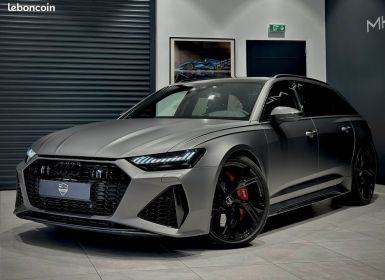 Vente Audi RS6 AVANT II 4.0 V8 600 Ch QUATTRO PACK BLACK EXCLUSIVE FEUX MATRIX V-MAX- JA22 ACC LIGNE MILTEK B&O GRIS MATT FRANÇAISE Occasion