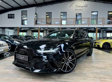 Audi RS6 AVANT PERMORMANCE  V8 4.0 QUATTRO 605cv FULL BLACK CARBONE IMMAT FR  MILLTEK x Occasion