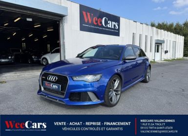 Vente Audi RS6 AVANT Quattro 4.0i V8 TFSI 605cv BVA Tiptronic Performance - 2 eme main - Origine France - Carnet complet Occasion