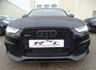 Audi RS6 Performance 605PS TIPT / Full options Pack esthetique noir Cameras 360 B.O. TOE  Pack Carbon ACC Echap RS  Occasion