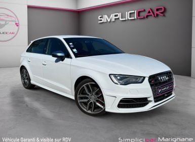 Achat Audi S3 SPORTBACK 2.0 TFSI 300 Quattro S-Tronic 6 SUIVI COMPLET MATRIX LEDS ACC INTERIEUR EXCLUSIF GARANTIE Occasion