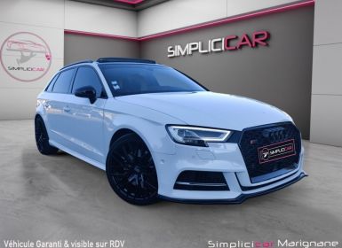 Achat Audi S3 SPORTBACK 2.0 TFSI 310 S tronic 7 Quattro TOIT PANO FULL CUIR GARANTIE 12 MOIS Occasion