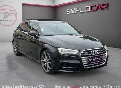 Audi S3 SPORTBACK 2.0 TFSI 310ch S tronic 7 Quattro Occasion