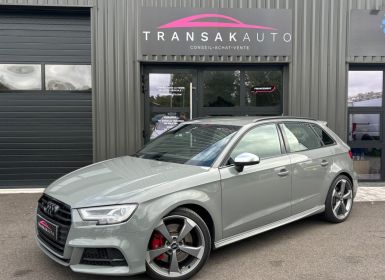 Audi S3 sportback 300 ch gris nardo avec ges diamant gps regulateur climatisation bi-zone camera de recul