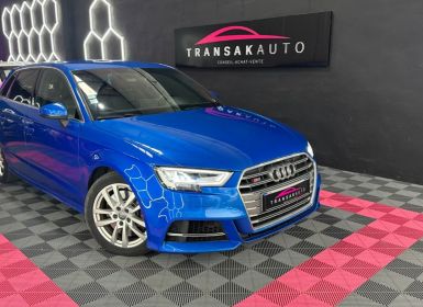 Audi S3 SPORTBACK Phase 2 310 ch 2.0L TFSI S Tronic 7 Quattro ~ BangOlufsen ~ 4 Jantes d'origine dispo ~ Suivi 100%