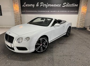 Achat Bentley Continental GTC CABRIOLET 4.0 V8 - Pack Mulliner - 37000km - Origine Monaco - Immat France Occasion