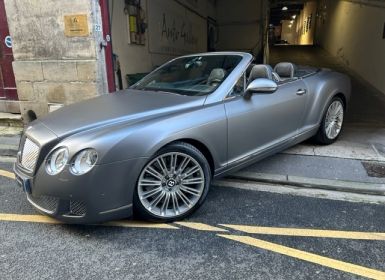 Vente Bentley Continental GTC CONTINENTAL GTC SPEED Occasion