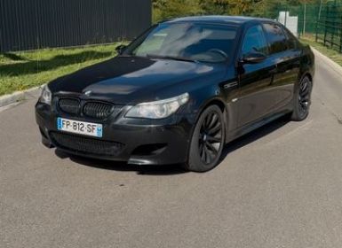 Achat BMW M5 Berline (E60) 5.0i 507ch SMG7 Entretien 100% Coussinets et Vanos  Cuir Noir chauffant électrique à mémoire JA 19 M Noires Volant Tête haute Bi-Xénon d Occasion