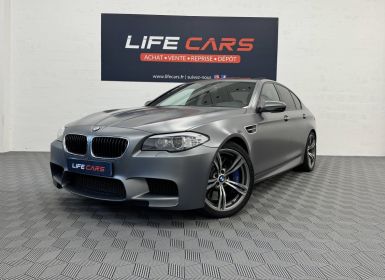 Vente BMW M5 F10 560ch Frozen Grey 2014 2ème main entretien complet française kilométrage garantie Occasion