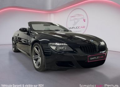 Achat BMW M6 Cab SMG7 MOTEUR NEUF 22000 KM Occasion