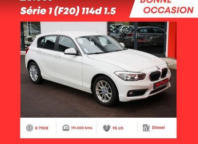 BMW Série 1 (F20) 114d 1.5 12V 95ch boîte manuelle 6 vitesses