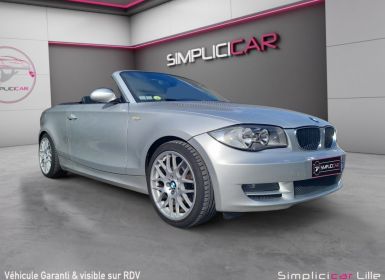 Achat BMW Série 1 SERIE CABRIOLET E88 125i 218 ch Luxe A Occasion