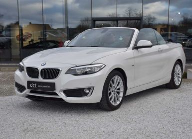 Vente BMW Série 2 220 Convertible Diesel Luxury Line Leather Occasion