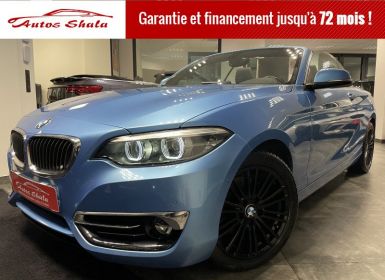 Vente BMW Série 2 SERIE CABRIOLET/ A PARTIR DE 275,92/MOIS / 220DA 190CH LUXURY Occasion