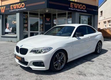 Achat BMW Série 2 Serie COUPE 2.0 220 D 190CH M SPORT XDRIVE BVA Occasion