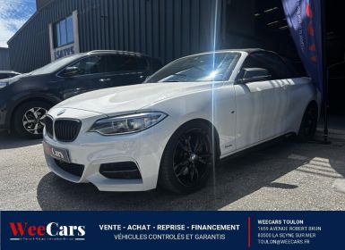 Achat BMW Série 2 SERIE M235i Cabriolet - BVA Sport CABRIOLET F23 M Performance PHASE 1 Occasion