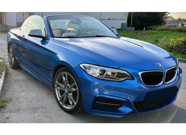 BMW Série 2 SERIE M235i CABRIOLET F23 PACK M PERFORMANCE 3.0 TURBO 326 N55 / BLEU ESTORIL Occasion