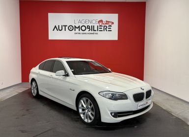 Achat BMW Série 5 SERIE F10 523i 3.0 BVA8 STAGE 1 253 CH ETHANOL / CUIR MARRON Occasion