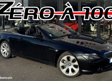 Vente BMW Série 6 650i 4.8 V8 E64 Cabriolet 367cv Boîte auto Occasion