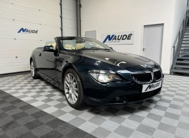 BMW Série 6 SERIE 630CI CABRIOLET 3.0 258 CH E64 BVA6 INDIVIDUAL Occasion