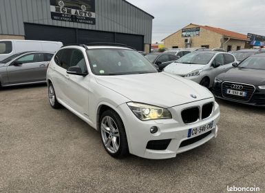 Achat BMW X1 xdrive 18d 143 ch pack m sport -blanc nacre toit pano ouvrant xenon led Occasion