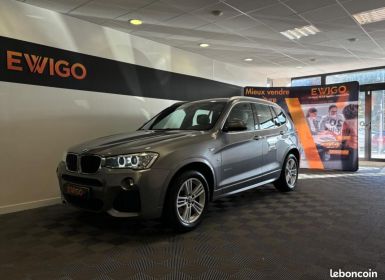 BMW X3 2.0 D 190ch M-SPORT XDRIVE BVA + SUIVI ATTELAGE AMOVIBLE Occasion