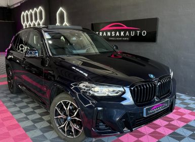 BMW X3 G01 LCI Sport 30e xDrive 292 ch BVA8 ~ Toit PANO Caméra Apple CarPlay wifi Occasion