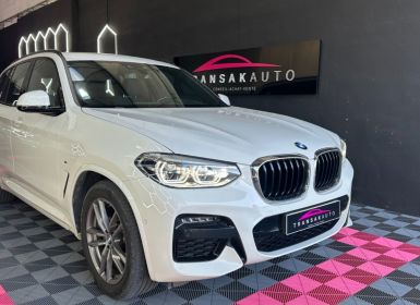 Achat BMW X3 G01 M Sport xDrive 20d 190 ch 1ère main Pack Innovation Pack Confort Pack Connecteddrive Occasion