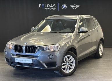 Vente BMW X3 sDrive18dA 150ch Lounge Plus Occasion