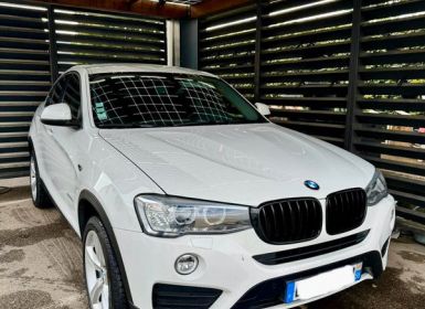 Vente BMW X4 F26 xDrive20d 190ch Lounge BVA CAMERA 360 AFFICHAGE TETE HAUTE GRAND GPS SUIVI Occasion
