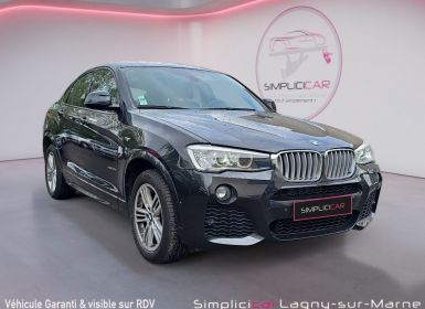 Achat BMW X4 F26 xDrive30d 258 ch M Sport - Vidange de boîte auto effectuée Occasion