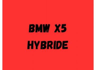 Achat BMW X5 3.0 xDrive45e PHEV PACK M 1er PROPRIO GARANTIE Occasion