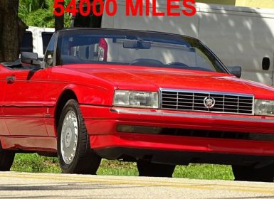 Vente Cadillac Allante Occasion