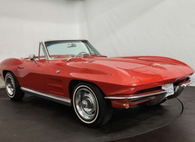 Vente Chevrolet Corvette C2 Sting Ray Cabriolet Occasion