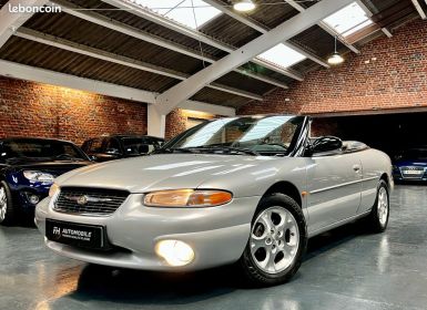 Vente Chrysler Stratus Cabriolet 2.5L V6 163 ch 58 200 kms Carnet et historique Distribution neuve État collection Occasion