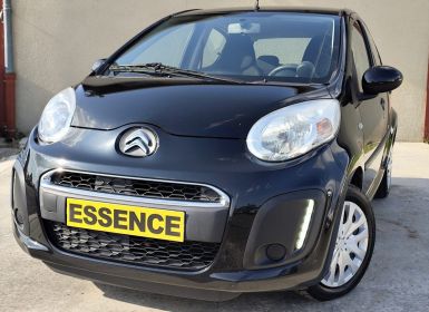 Citroen C1 Phase 3 - 1.0i 12V - 4 cv (68 ch) - 5 portes - Noir - Finition Attraction - 2013