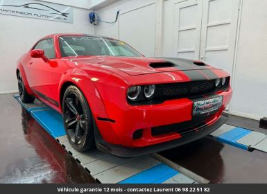 Dodge Challenger srt widebody scat pack 492 6.4 v8 hors homologation 4500e