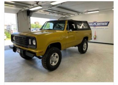 Vente Dodge Ramcharger Neuf