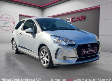 Vente DS DS 3 1.6 BlueHDi 100ch SS BVM5 So Chic Occasion