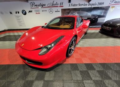 Achat Ferrari 458 Italia Française Origine Pozzi 1 399,98 / Mois Carnet + Facture + Facture d'achat Occasion