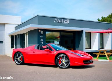 Vente Ferrari 458 Italia Spider 4.5L V8 570cv 1ère main Occasion