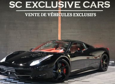 Achat Ferrari 458 Italia V8 4.5 570 cv -Immatriculation Française - Caméra de recul - Nero B/B Occasion