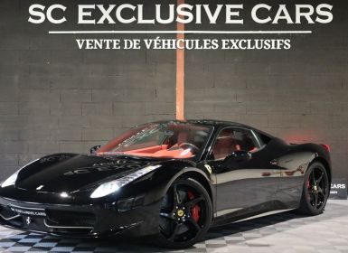 Ferrari 458 Italia V8 570 cv - Historique complet - Caméra de recul - Intérieur Rouge Cartier Occasion